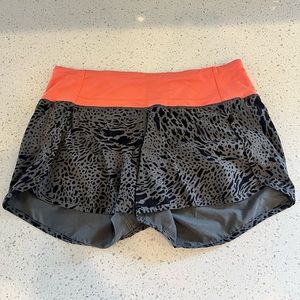 Lululemon Run Times Short 4 Way Stretch